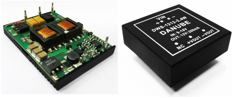 Danube Electronics DC-DC Converters Encapsulated On-board & POL Converters 1W-100Watts
